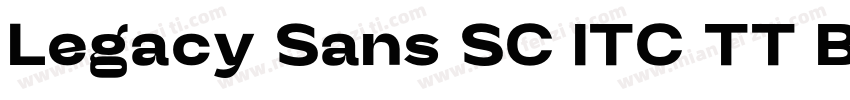 Legacy Sans SC ITC TT Book字体转换